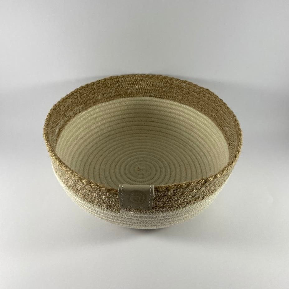 Bowl: Ivory | Jute
