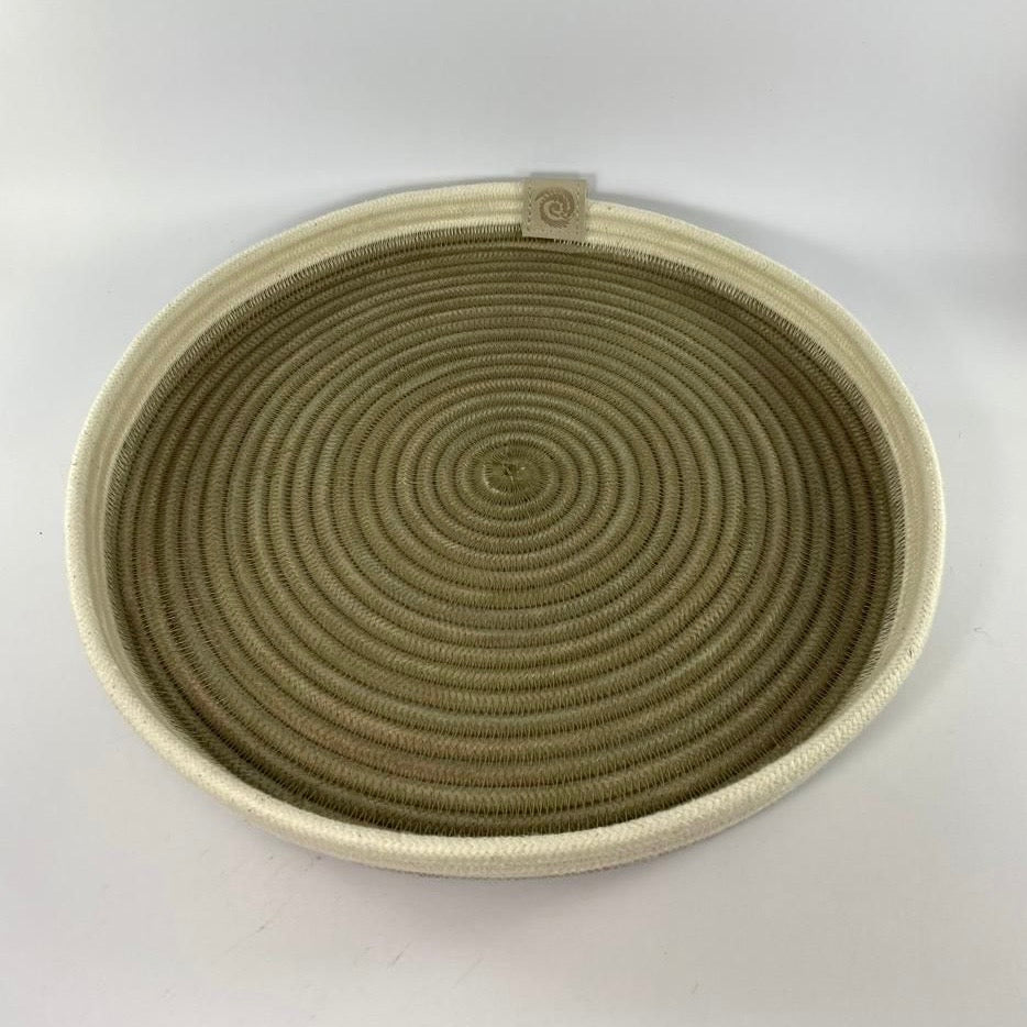 Hoop Tray: Ivory | Limestone