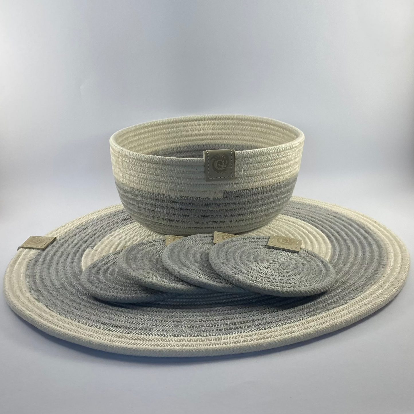 Table Gift Set: Grey | Ivory