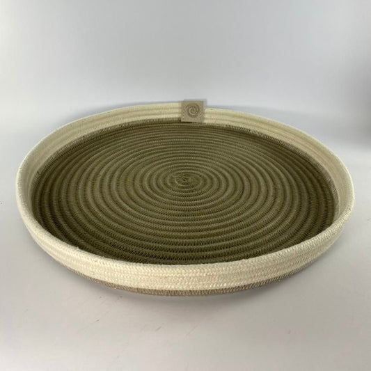 Hoop Tray: Ivory | Limestone