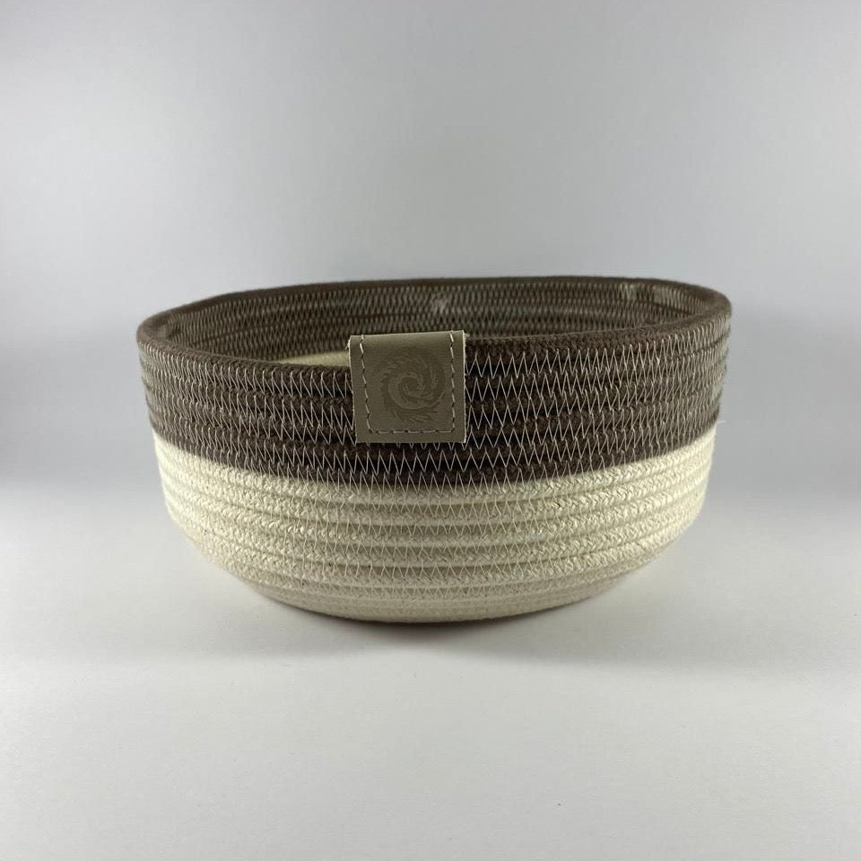 Bowl: Ivory | Charcoal