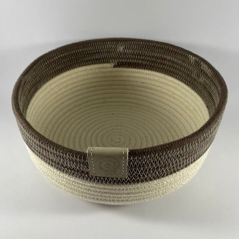 Bowl: Ivory | Charcoal