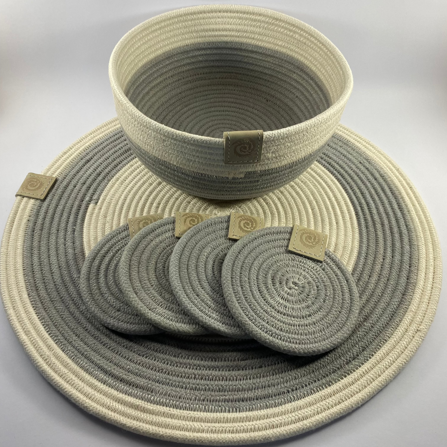 Table Gift Set: Grey | Ivory