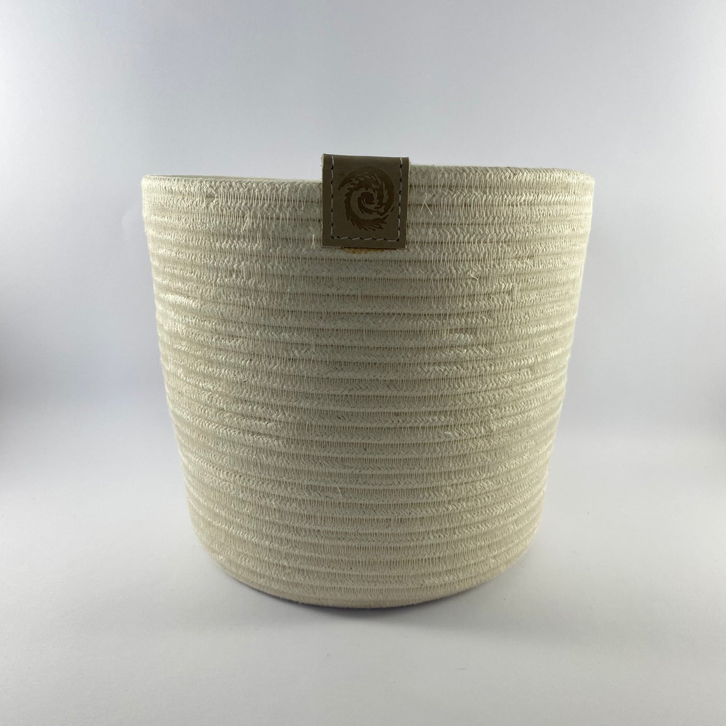Conical Utensil Basket: Ivory